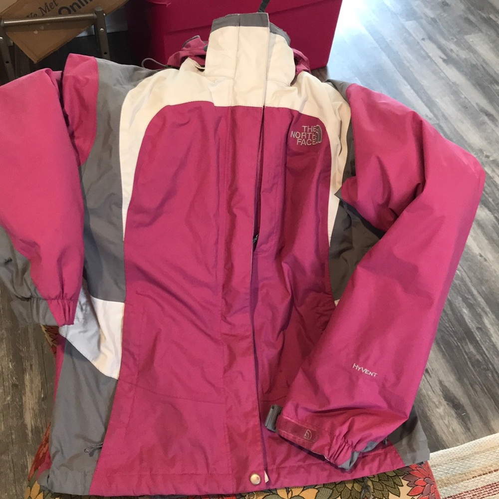 North Face HyVent 3-in-1 coat